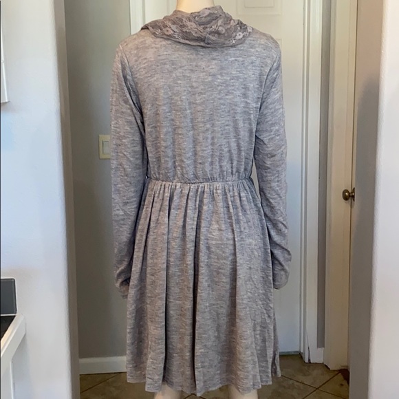 NWT Anthropologie a’reve sweater dress with scarf - Picture 5 of 8